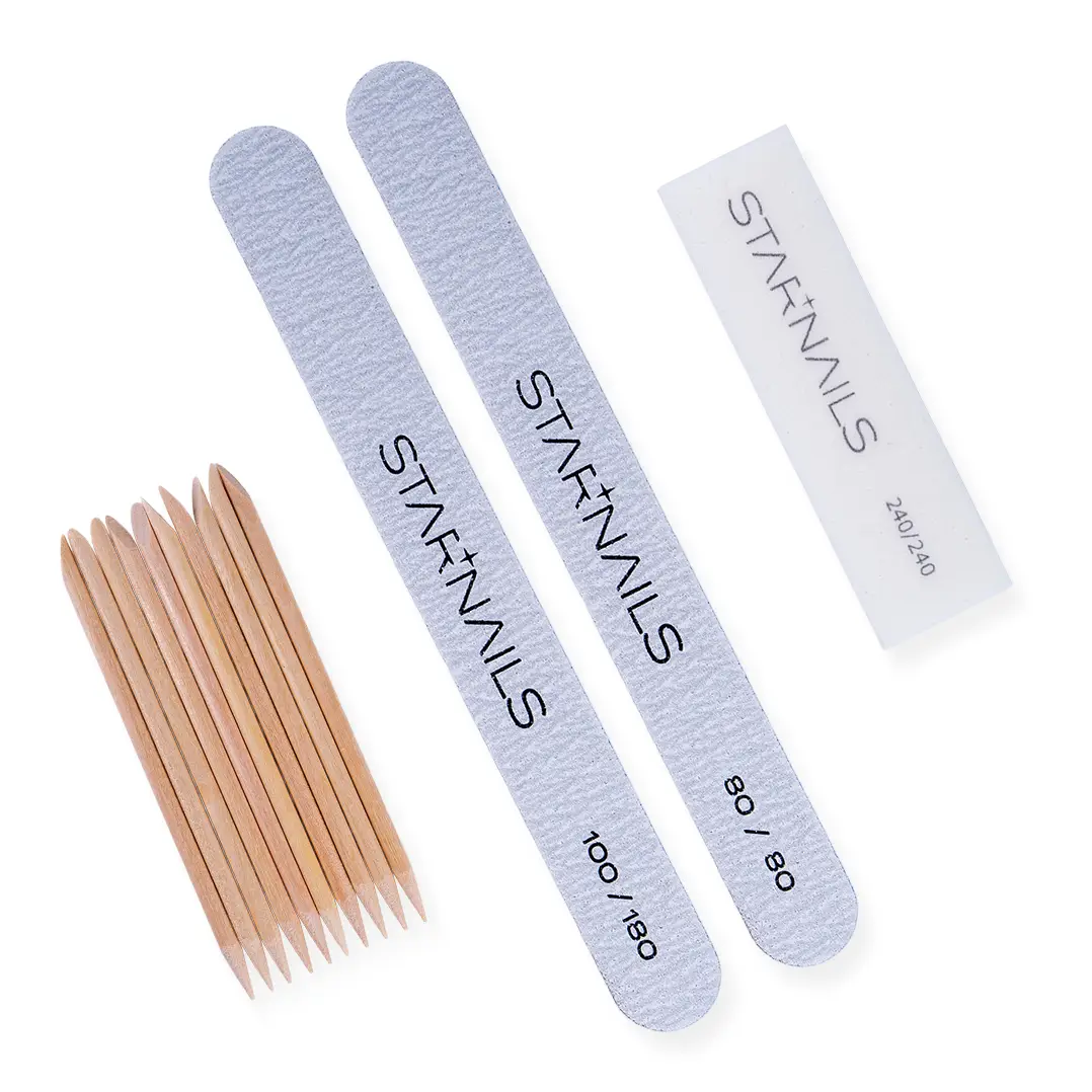 Sada STARNAILS Polygel Set Clear - modeláž polygelem